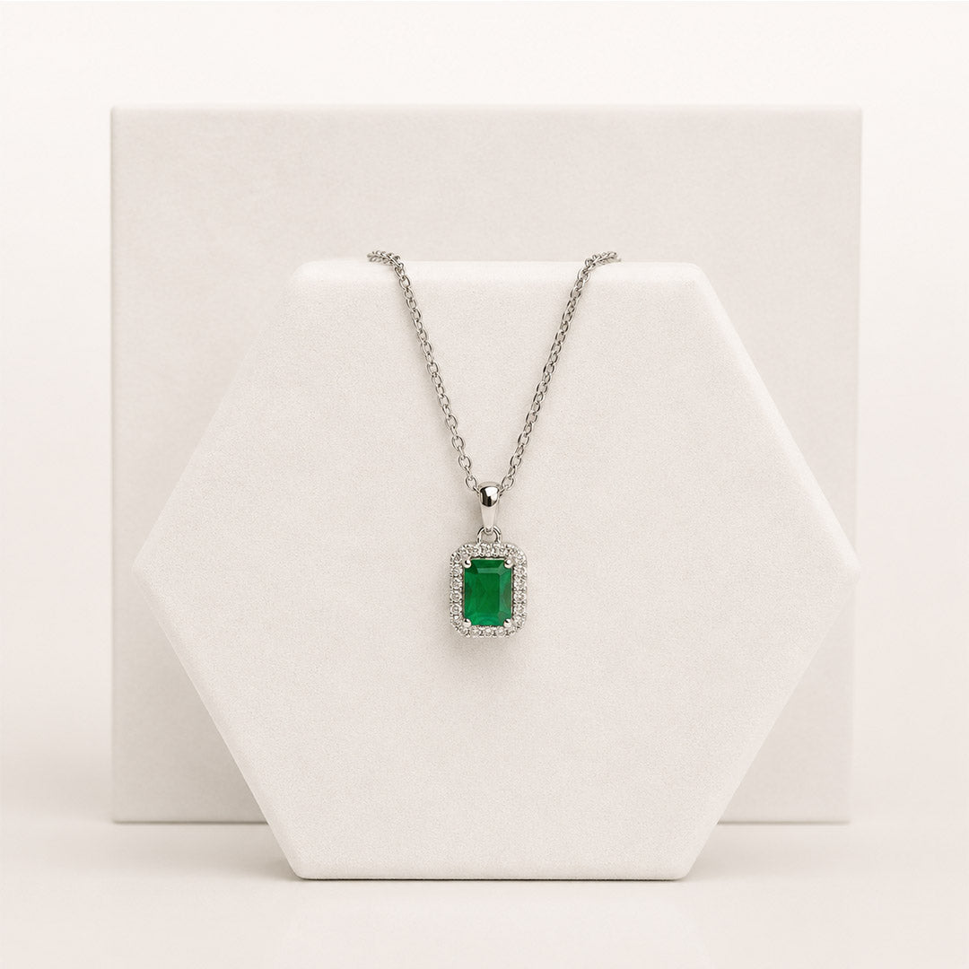 Emerald Crest Pendant