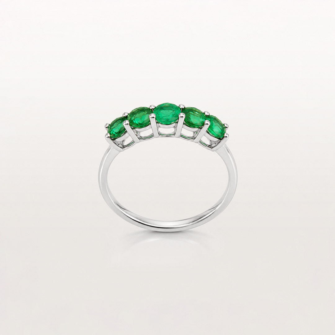 Emerald Harmony Ring