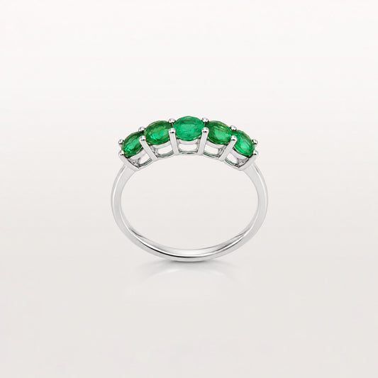 Emerald Harmony Ring