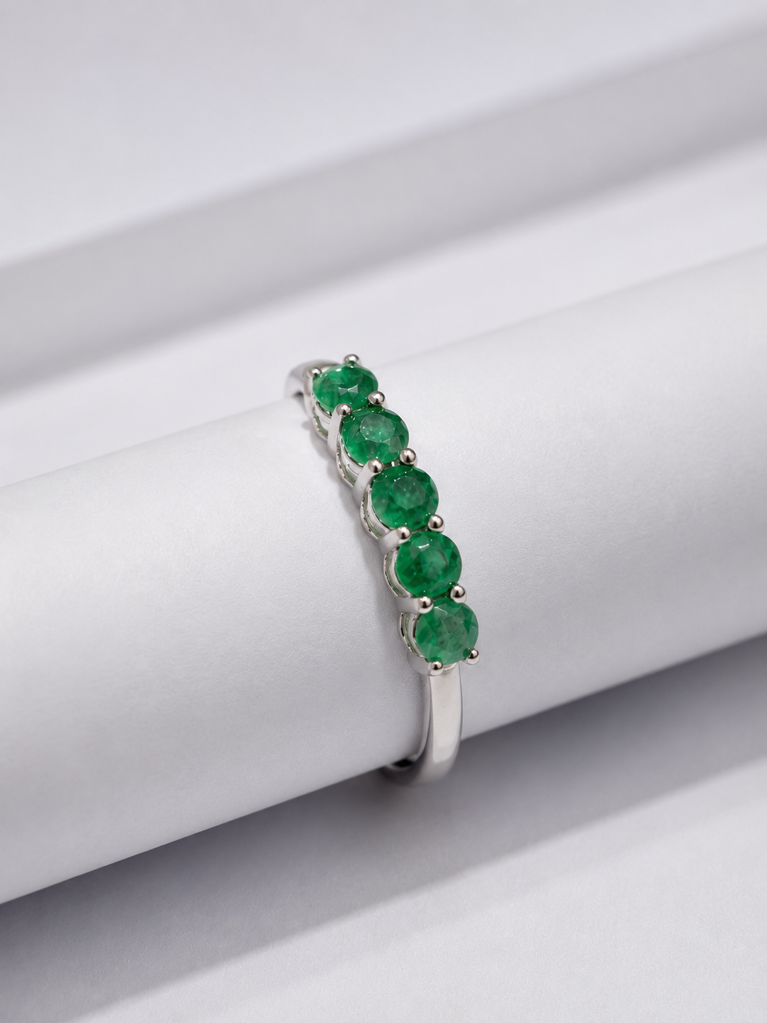 Emerald Harmony Ring