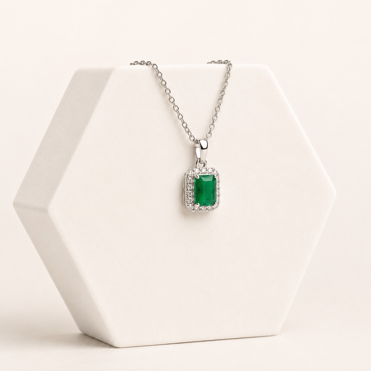 Emerald Crest Pendant